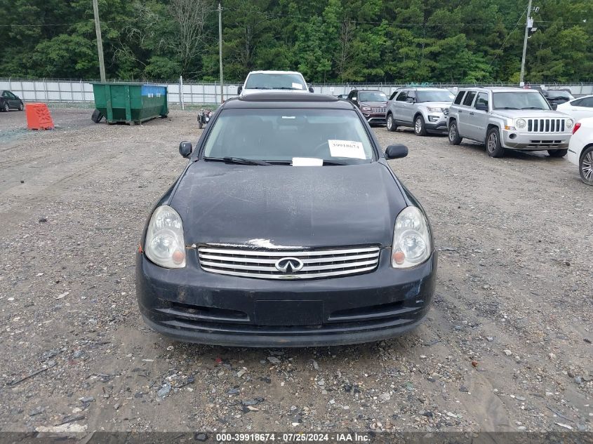 2004 Infiniti G35 VIN: JNKCV51E04M110937 Lot: 39918674