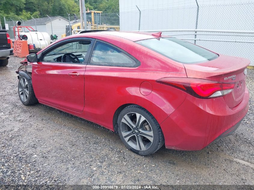 2014 Hyundai Elantra VIN: KMHDH6AHXEU025825 Lot: 39918679