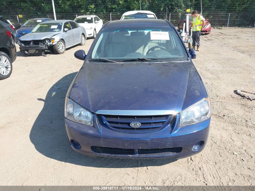 KNAFE121765318553 | 2006 KIA SPECTRA