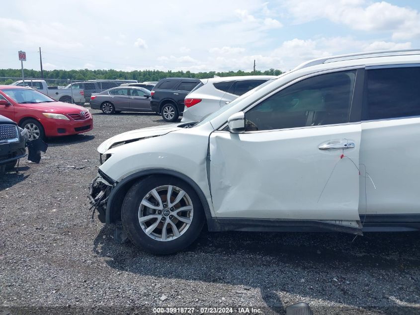 2017 Nissan Rogue Sv VIN: KNMAT2MV8HP570795 Lot: 39918727