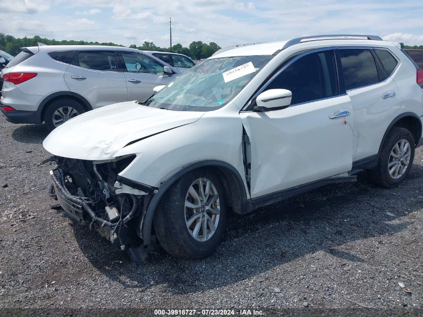 2017 Nissan Rogue Sv VIN: KNMAT2MV8HP570795 Lot: 39918727