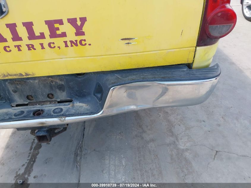 2007 Dodge Ram 1500 Slt VIN: 1D7HA16P87J515171 Lot: 39918739