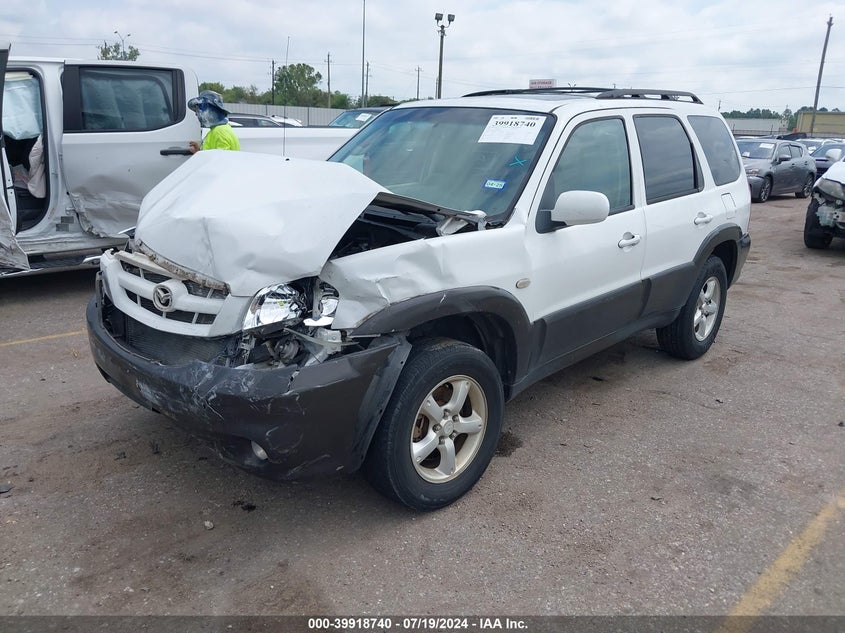 2006 Mazda Tribute S VIN: 4F2YZ04156KM30938 Lot: 39918740