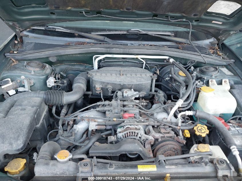 2004 Subaru Forester 2.5X VIN: JF1SG63624H767076 Lot: 39918743