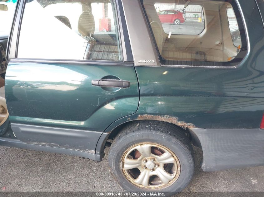 2004 Subaru Forester 2.5X VIN: JF1SG63624H767076 Lot: 39918743