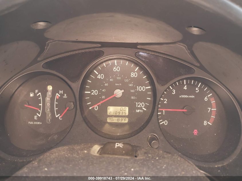 2004 Subaru Forester 2.5X VIN: JF1SG63624H767076 Lot: 39918743