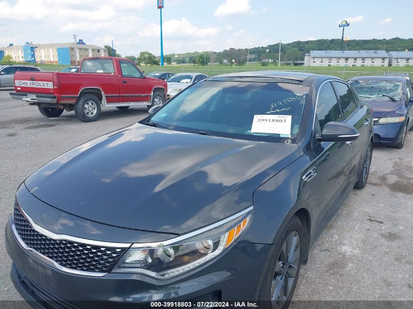 2016 Kia Optima Ex VIN: 5XXGU4L39GG095912 Lot: 39918803