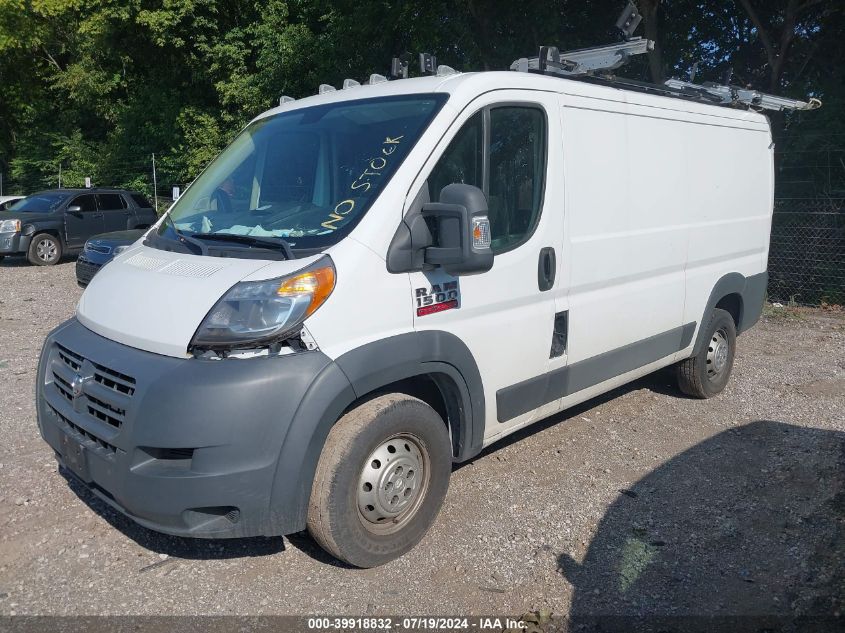2015 Ram Promaster 1500 Low Roof VIN: 3C6TRVAGXFE508396 Lot: 39918832