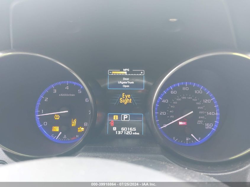 2015 Subaru Outback 3.6R Limited VIN: 4S4BSENC3F3264464 Lot: 39918864