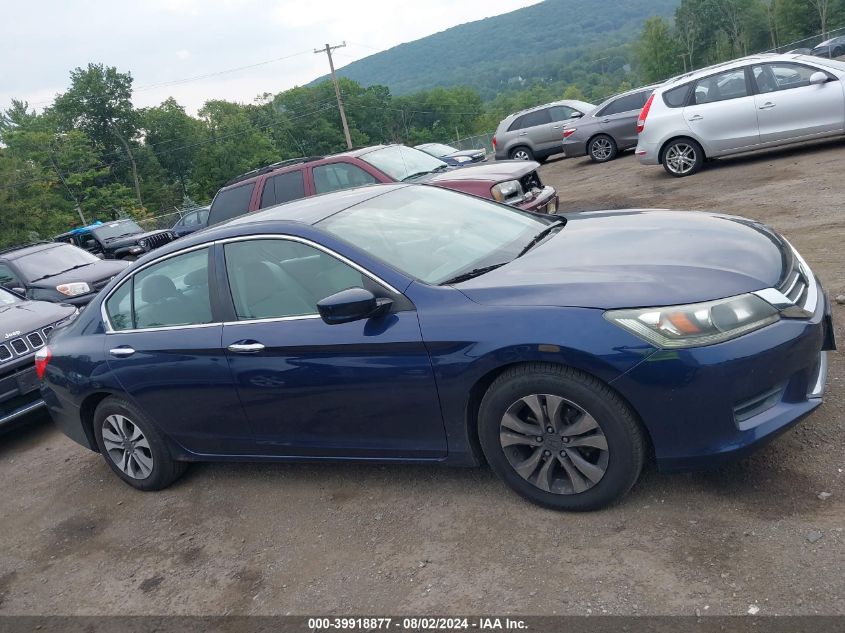 2013 Honda Accord Lx VIN: 1HGCR2F31DA049242 Lot: 39918877