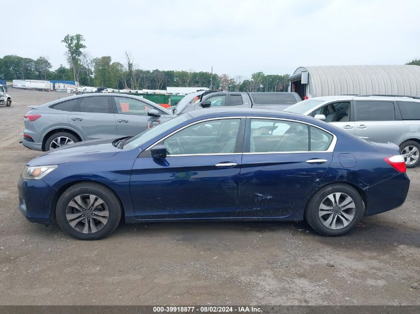 2013 Honda Accord Lx VIN: 1HGCR2F31DA049242 Lot: 39918877