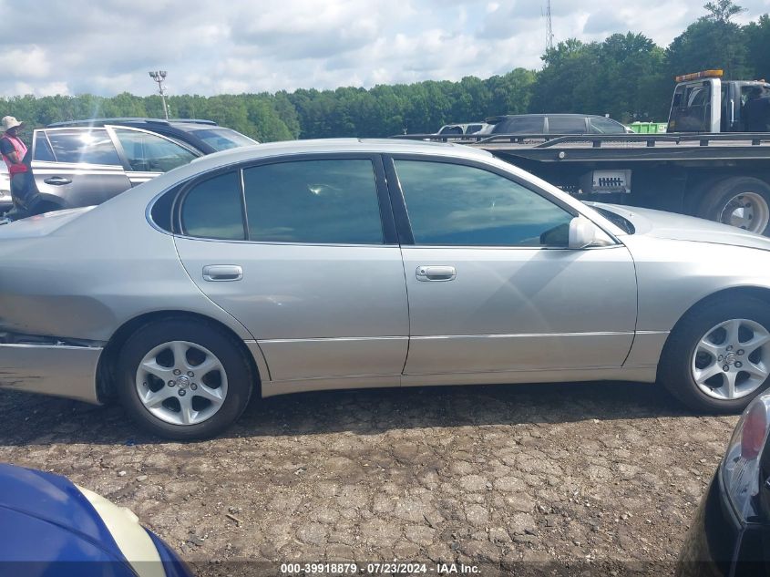 2001 Lexus Gs 300 VIN: JT8BD69S810138941 Lot: 39918879