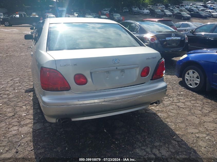 2001 Lexus Gs 300 VIN: JT8BD69S810138941 Lot: 39918879