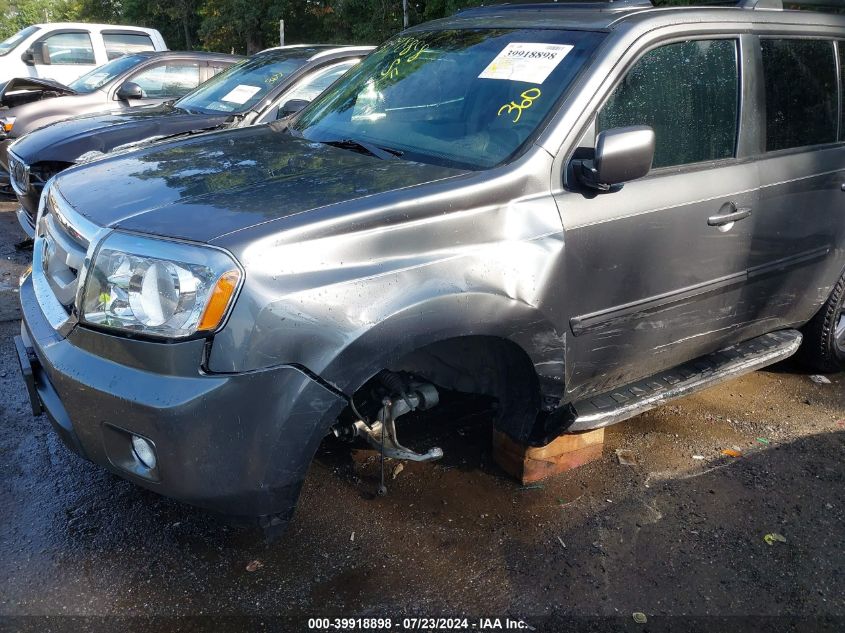 2010 Honda Pilot Ex-L VIN: 5FNYF4H56AB024864 Lot: 39918898