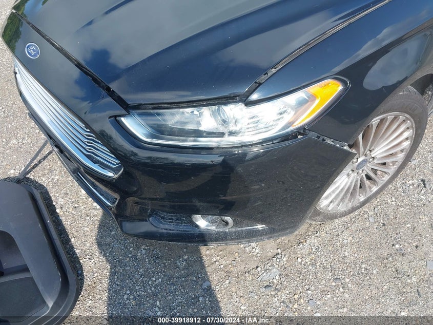 2016 Ford Fusion Titanium VIN: 3FA6P0K96GR151586 Lot: 39918912