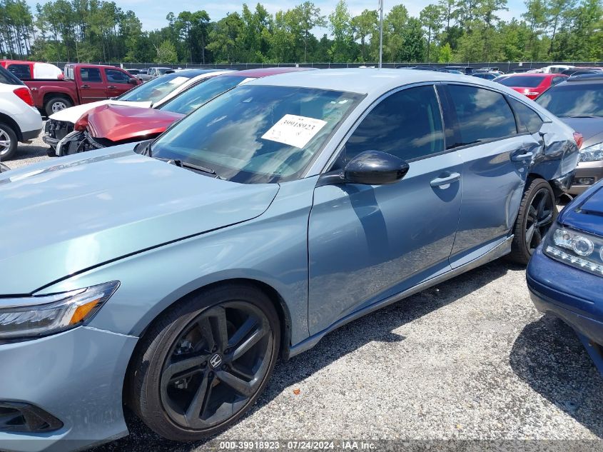 2022 Honda Accord Sport Special Edition VIN: 1HGCV1F46NA053061 Lot: 39918923