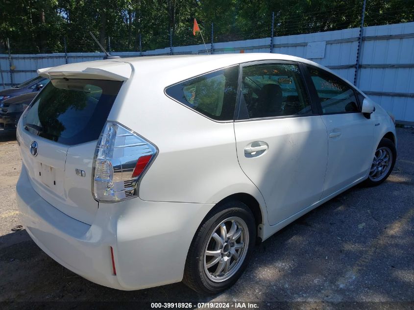 2012 Toyota Prius V Three VIN: JTDZN3EU9C3116371 Lot: 39918926