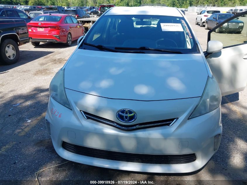 JTDZN3EU9C3116371 | 2012 TOYOTA PRIUS V