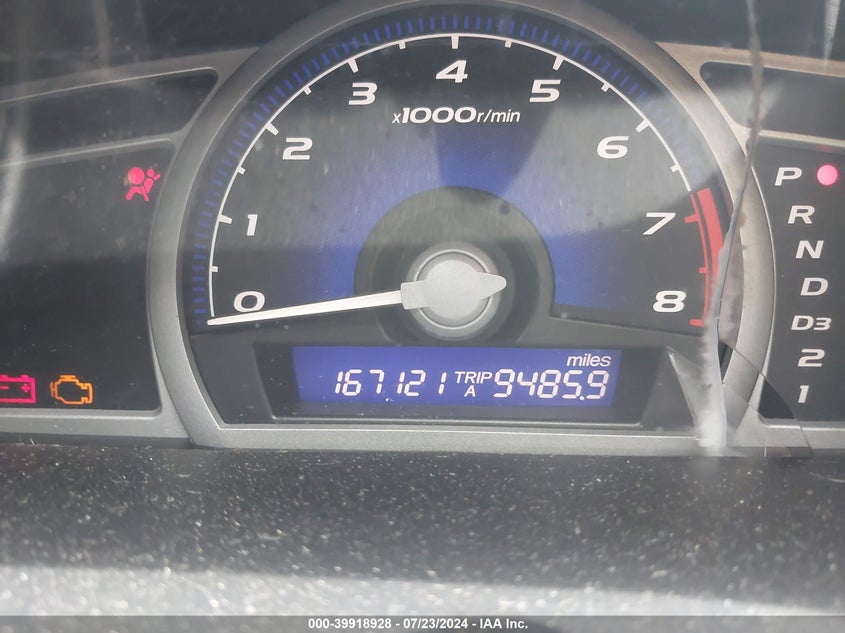 2008 Honda Civic Lx VIN: 2HGFG12608H509270 Lot: 39918928