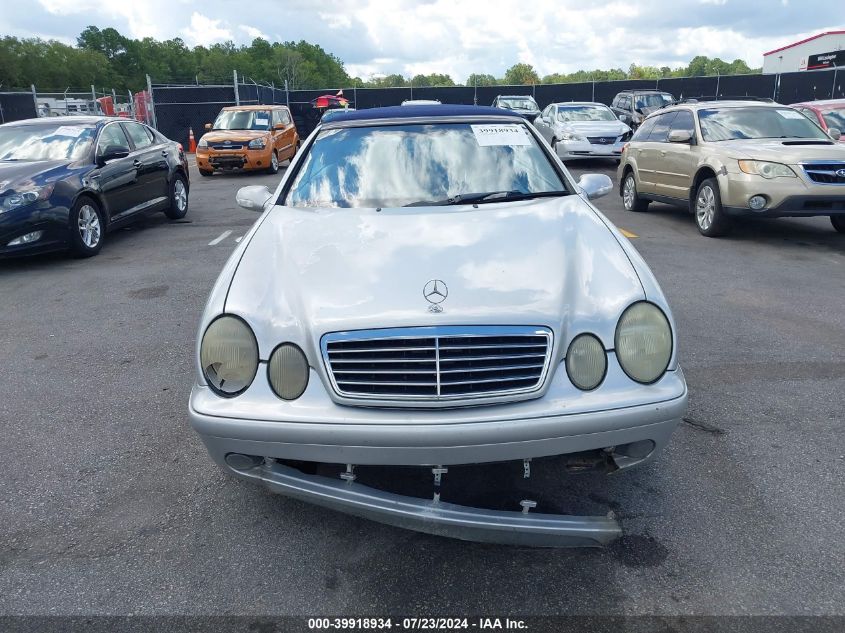 2003 Mercedes-Benz Clk 430 VIN: WDBLK70GX3T131645 Lot: 39918934