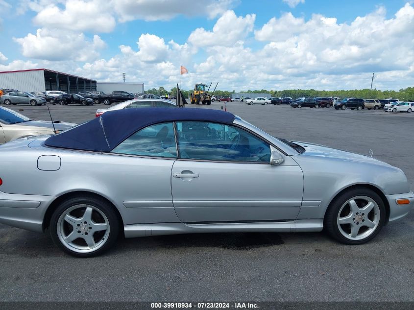 2003 Mercedes-Benz Clk 430 VIN: WDBLK70GX3T131645 Lot: 39918934