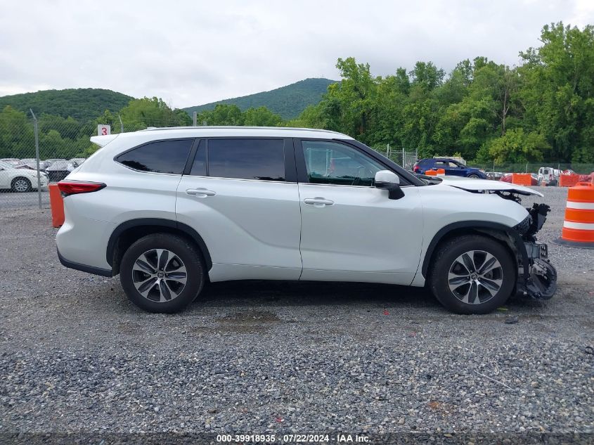 2023 Toyota Highlander Xle VIN: 5TDKDRAHXPS007762 Lot: 39918935