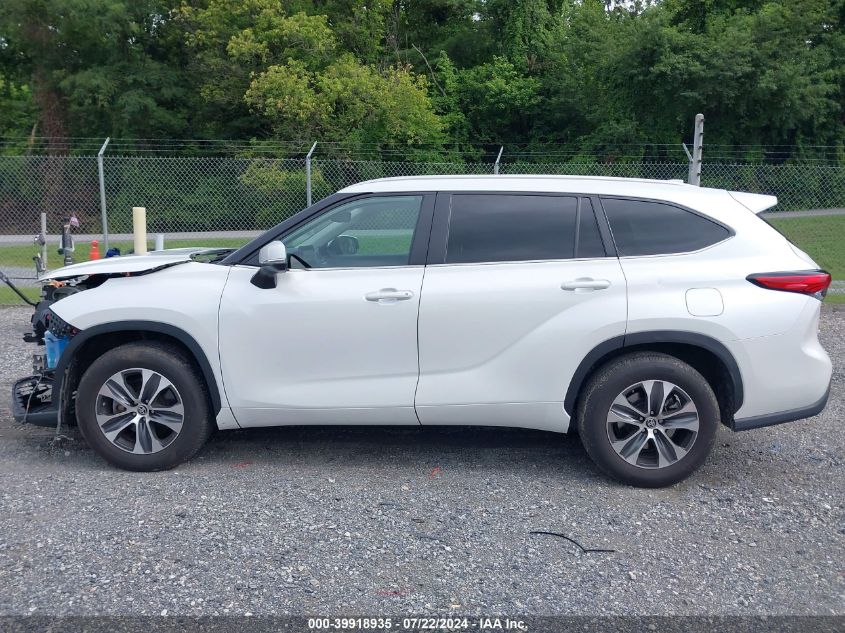 2023 Toyota Highlander Xle VIN: 5TDKDRAHXPS007762 Lot: 39918935