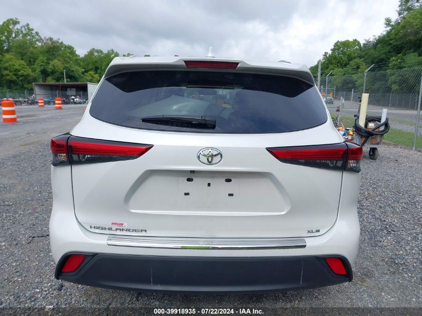 2023 Toyota Highlander Xle VIN: 5TDKDRAHXPS007762 Lot: 39918935