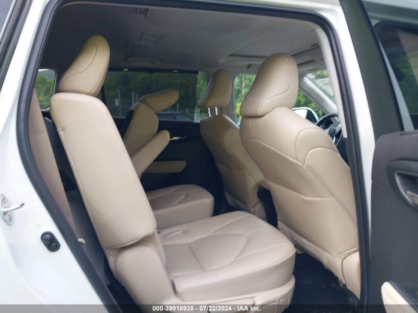 2023 Toyota Highlander Xle VIN: 5TDKDRAHXPS007762 Lot: 39918935