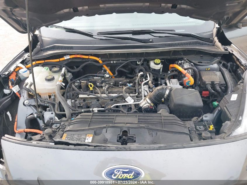 2022 Ford Escape Sel Hybrid VIN: 1FMCU0CZ8NUB29093 Lot: 39918951