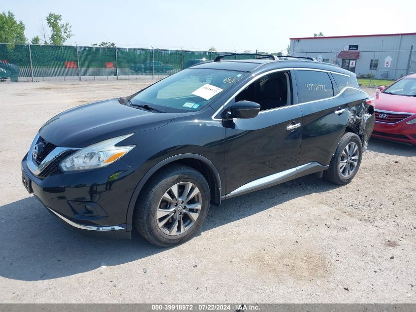 5N1AZ2MH5GN160048 2016 NISSAN MURANO - Image 2