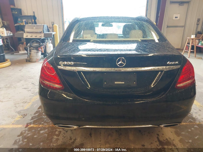 2015 Mercedes-Benz C 300 4Matic/Luxury 4Matic/Sport 4Matic VIN: 55SWF4KB3FU013087 Lot: 39918973