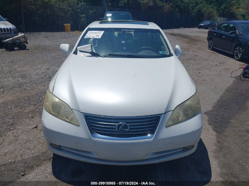 2008 Lexus Es 350 VIN: JTHBJ46G182274100 Lot: 39918985