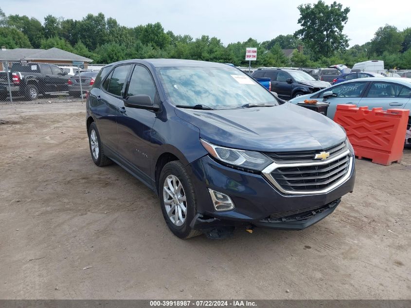 2018 CHEVROLET EQUINOX LS - 3GNAXHEV4JL392219