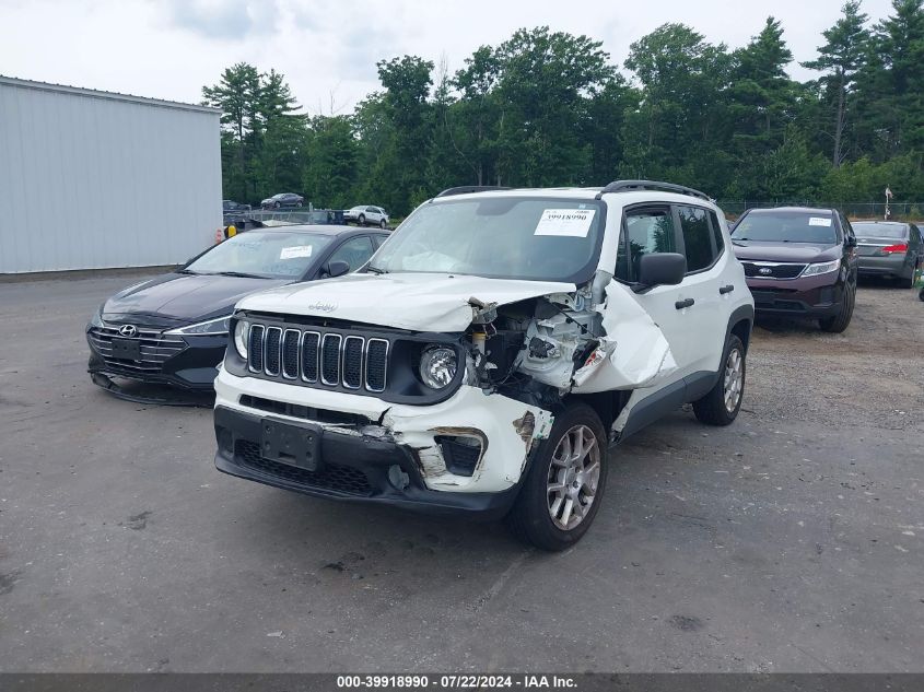 2019 Jeep Renegade Sport 4X4 VIN: ZACNJBAB7KPK25718 Lot: 39918990