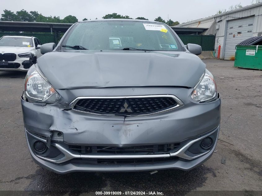 2019 Mitsubishi Mirage Rf VIN: ML32A3HJ3KH015376 Lot: 39919009