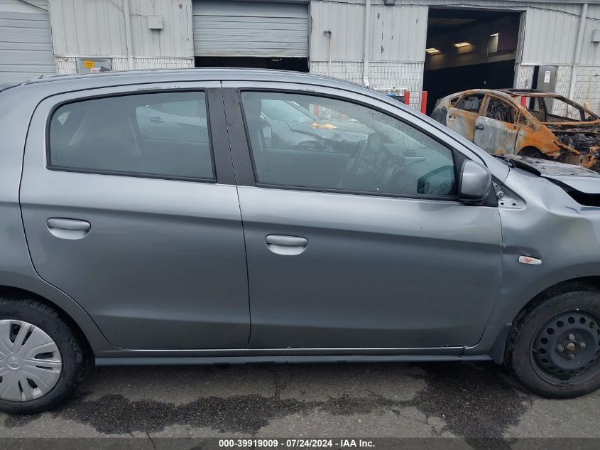 2019 Mitsubishi Mirage Rf VIN: ML32A3HJ3KH015376 Lot: 39919009