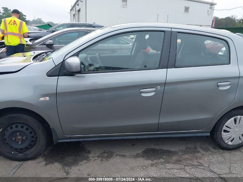 2019 Mitsubishi Mirage Rf VIN: ML32A3HJ3KH015376 Lot: 39919009