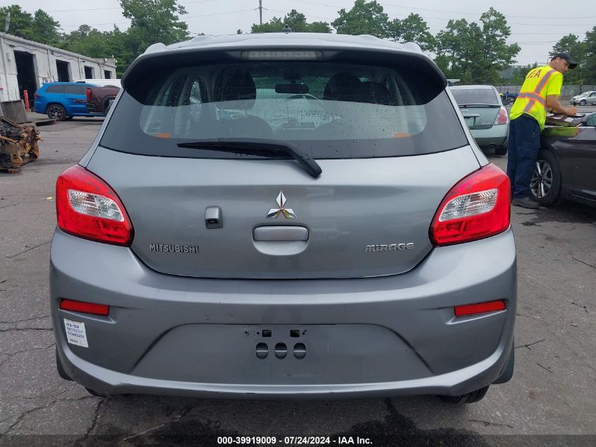 2019 Mitsubishi Mirage Rf VIN: ML32A3HJ3KH015376 Lot: 39919009