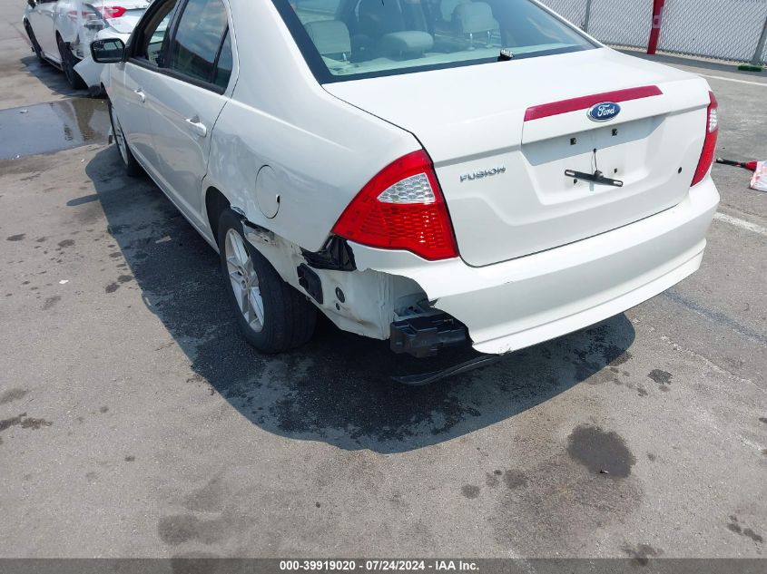 2012 Ford Fusion S VIN: 3FAHP0GA4CR411036 Lot: 39919020