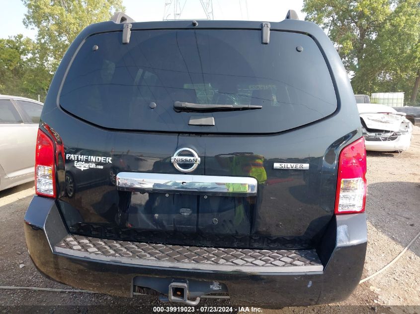 2012 Nissan Pathfinder Silver VIN: 5N1AR1NB7CC636732 Lot: 39919023