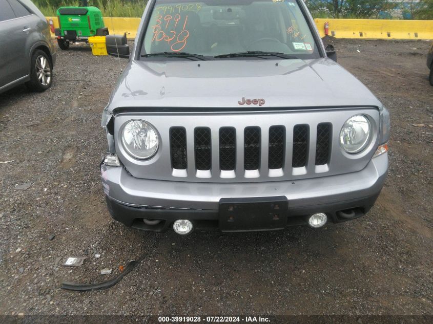 2017 Jeep Patriot 75Th Anniversary Edition 4X4 VIN: 1C4NJRBB7HD160015 Lot: 40531839