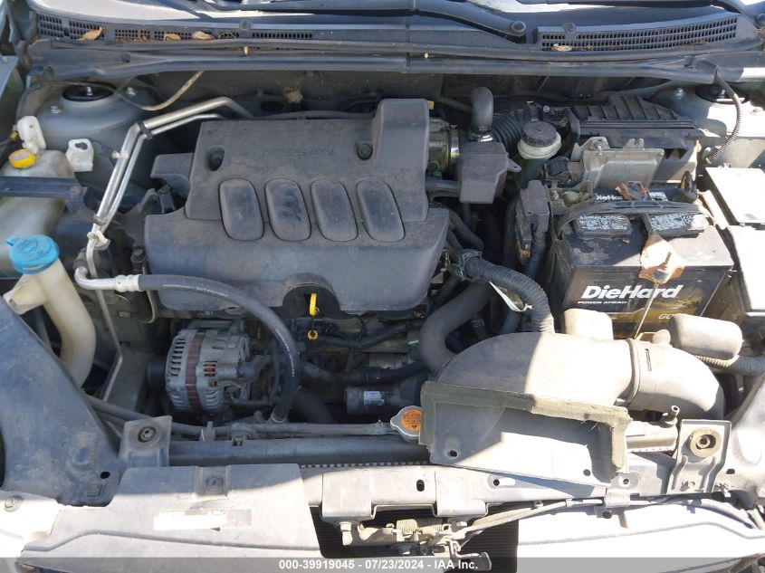 2010 Nissan Sentra 2.0 VIN: 3N1AB6AP6AL626088 Lot: 39919045