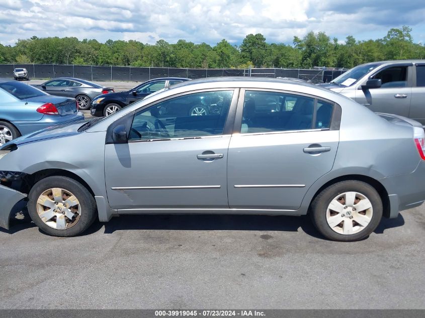 2010 Nissan Sentra 2.0 VIN: 3N1AB6AP6AL626088 Lot: 39919045