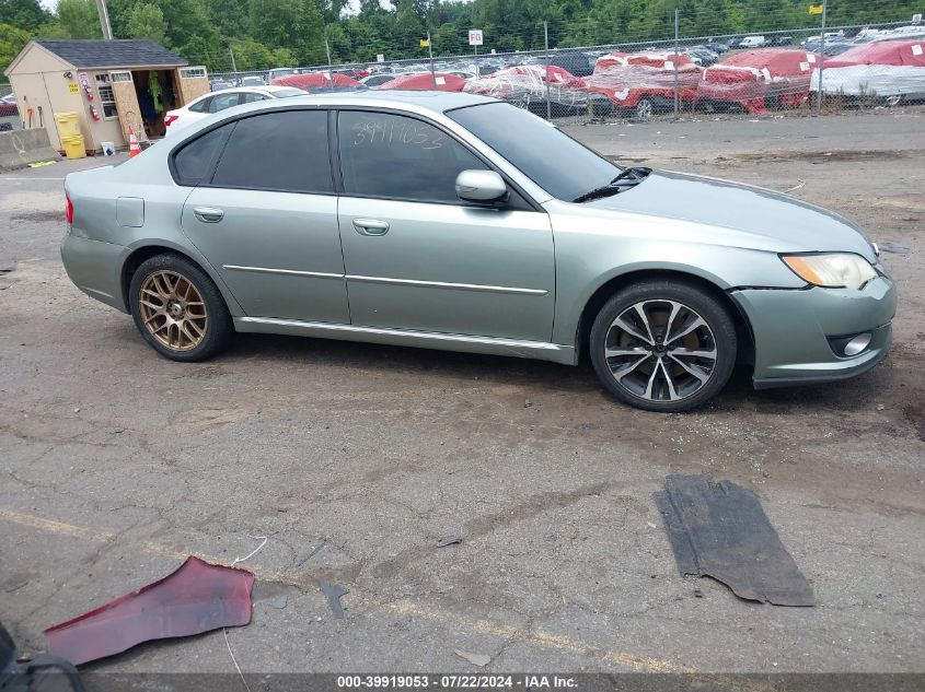 2009 Subaru Legacy 3.0R Limited VIN: 4S3BL856094213547 Lot: 39919053
