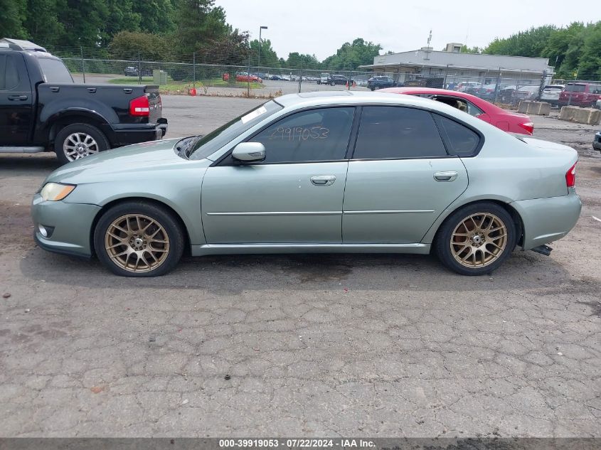 2009 Subaru Legacy 3.0R Limited VIN: 4S3BL856094213547 Lot: 39919053