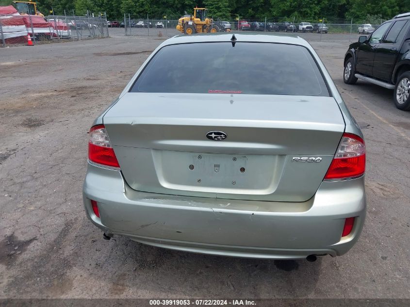 2009 Subaru Legacy 3.0R Limited VIN: 4S3BL856094213547 Lot: 39919053