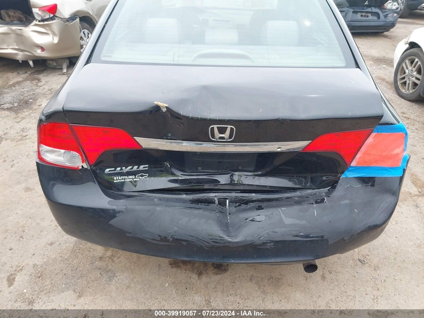 2010 Honda Civic Lx VIN: 2HGFA1F51AH311192 Lot: 39919057