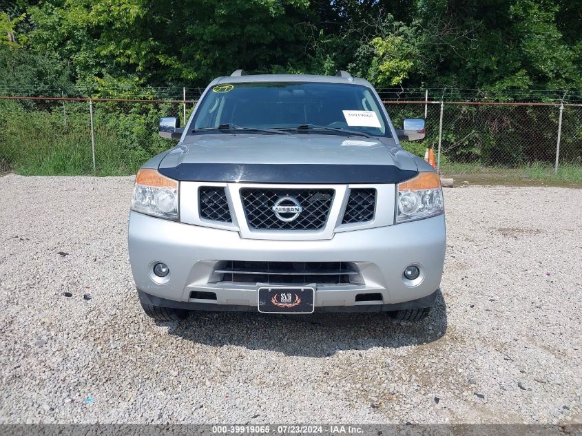 2011 Nissan Armada Sv VIN: 5N1AA0NC8BN605793 Lot: 39919065