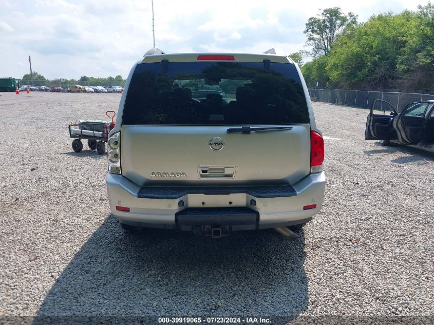 2011 Nissan Armada Sv VIN: 5N1AA0NC8BN605793 Lot: 39919065